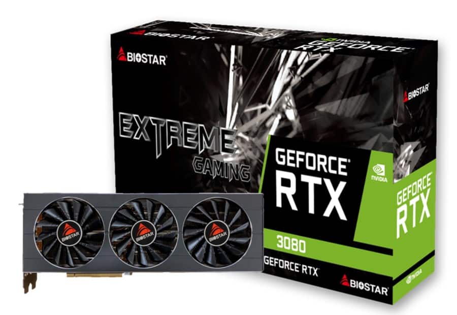 Karta graficzna BIOSTAR GeForce RTX 3080 10GB — zdjęcie 1 z 4