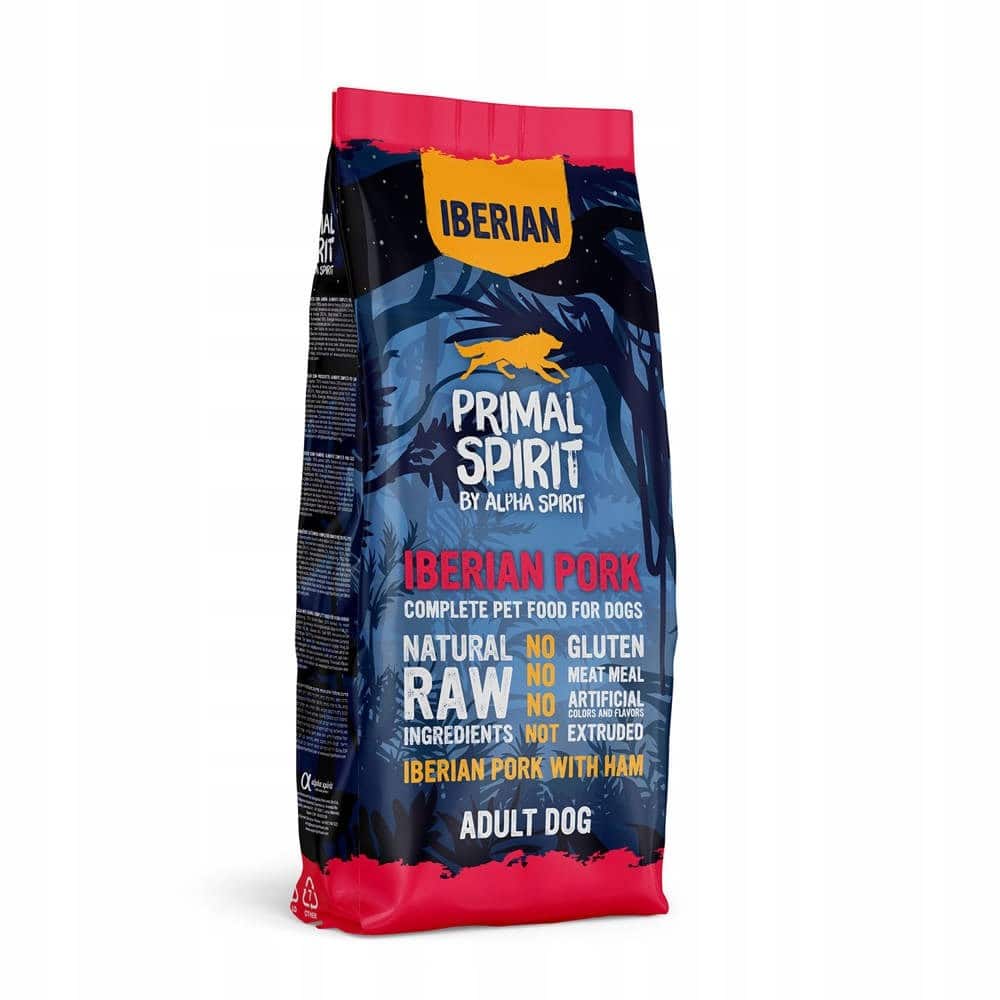 Primal Spirit Iberian 70% wieprz/szynka dla psa 12kg — zdjęcie 1 z 2