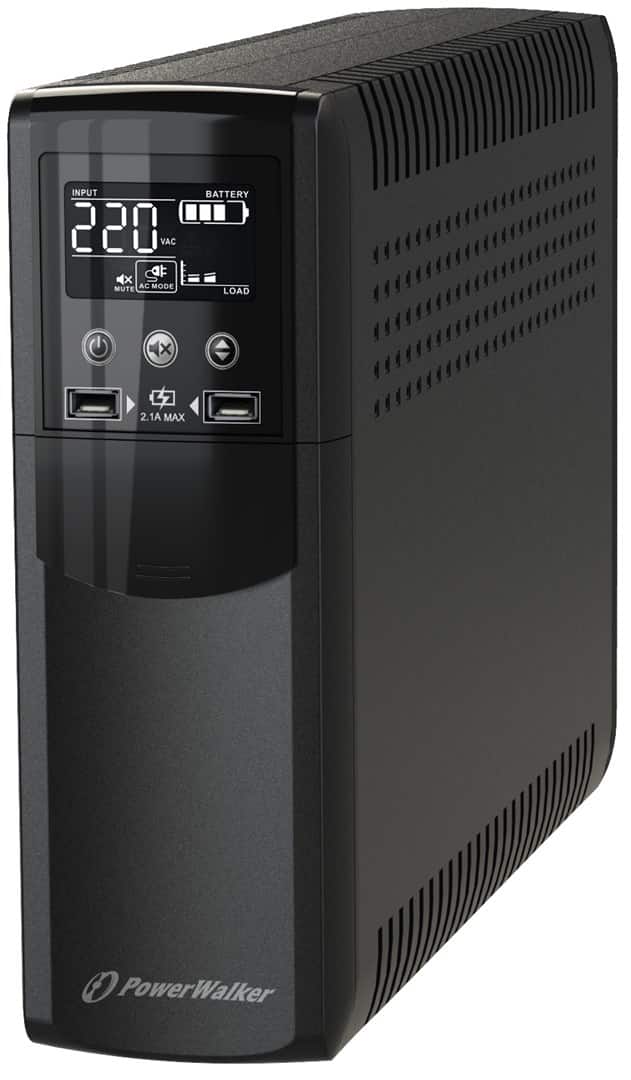 Zasilacz awaryjny UPS POWER WALKER VI 800 CSW FR (Desktop; 800VA) (WYPRZEDAŻ) — zdjęcie 1 z 3