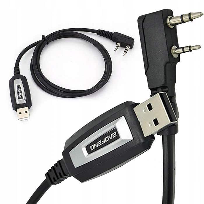 Kabel USB do programowania Baofeng UV-5R 82 888S UV-S9 PLUS UV-13 16 17 21
