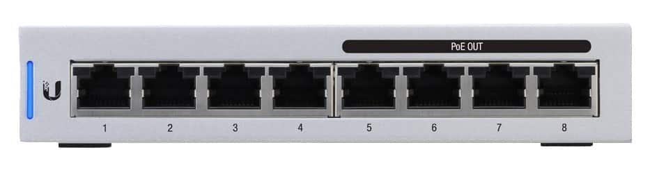 Switch Ubiquiti UniFi 8 PoE (Gen1) 8p PoE Managed Gigabit — zdjęcie 1 z 4