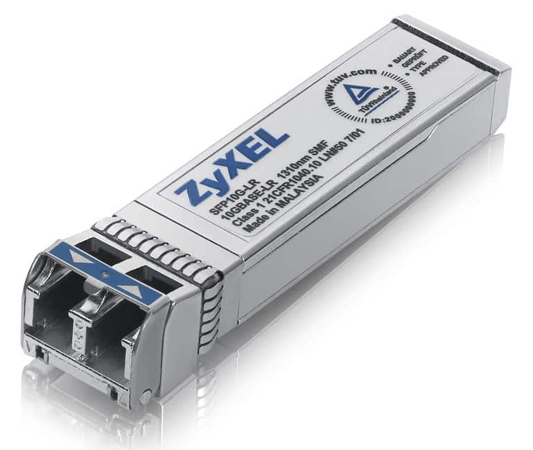 Wkładka SFP+ Zyxel SFP10G-LR 10G Duplex LC SM 10km 1310nm DDMI — zdjęcie 1 z 4