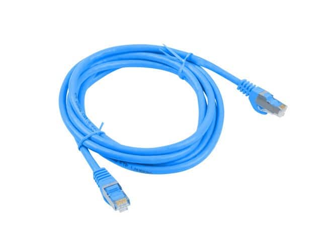 LANBERG PATCHCORD KAT.6 FTP 1M NIEBIESKI FP — zdjęcie 1 z 2