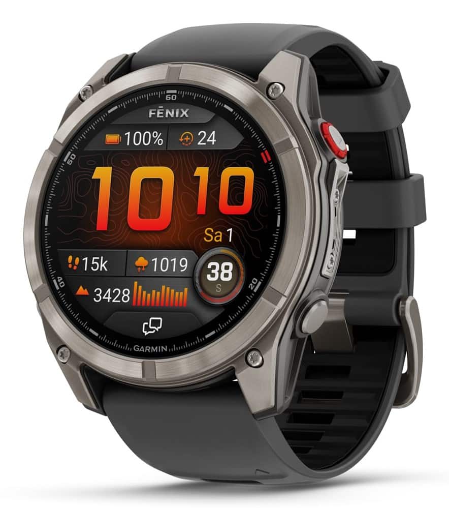 Zegarek sportowy Garmin Fenix 8 Pro AMOLED 51mm Sapphire Titanium — zdjęcie 1 z 8