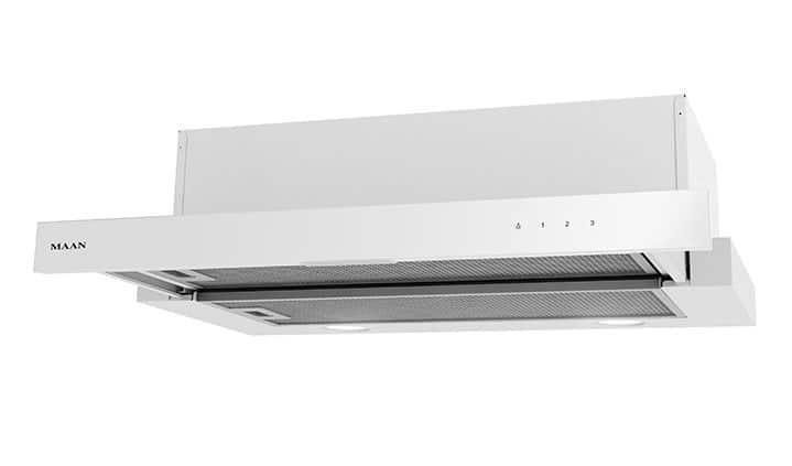 Okap teleskopowy MAAN Corona Touch 60 biały (sterowanie dotykowe) — zdjęcie 1 z 2
