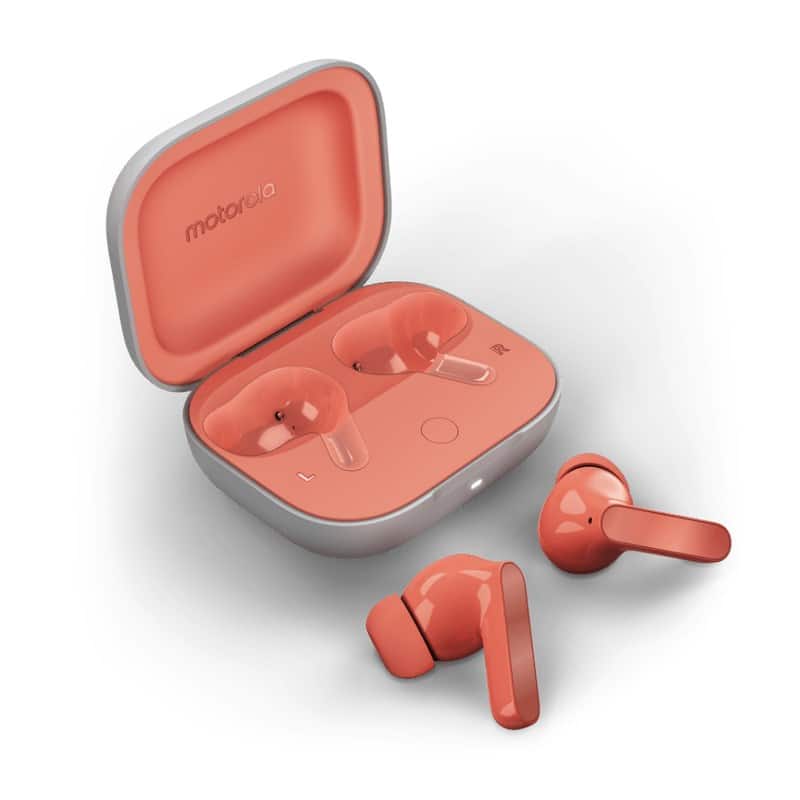 Słuchawki Motorola Moto buds Peach Pink — zdjęcie 1 z 4