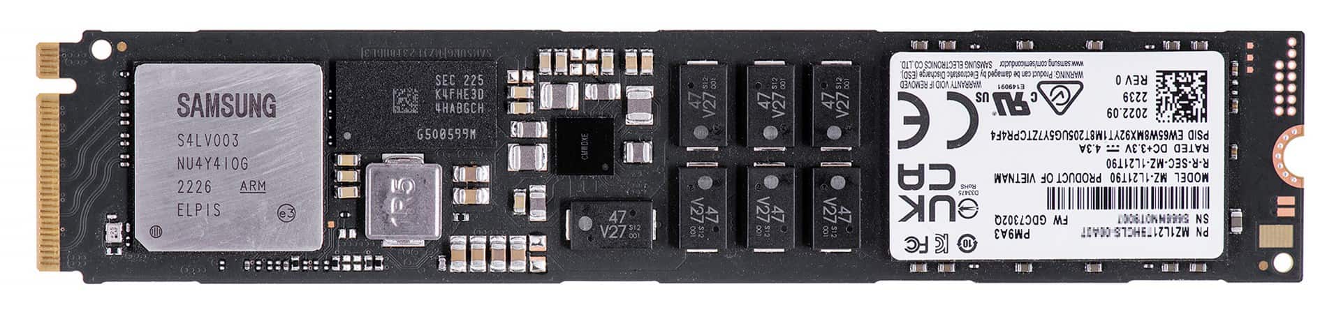 Dysk SSD Samsung PM9A3 1.92TB M.2 NVMe Gen4 — zdjęcie 1 z 3