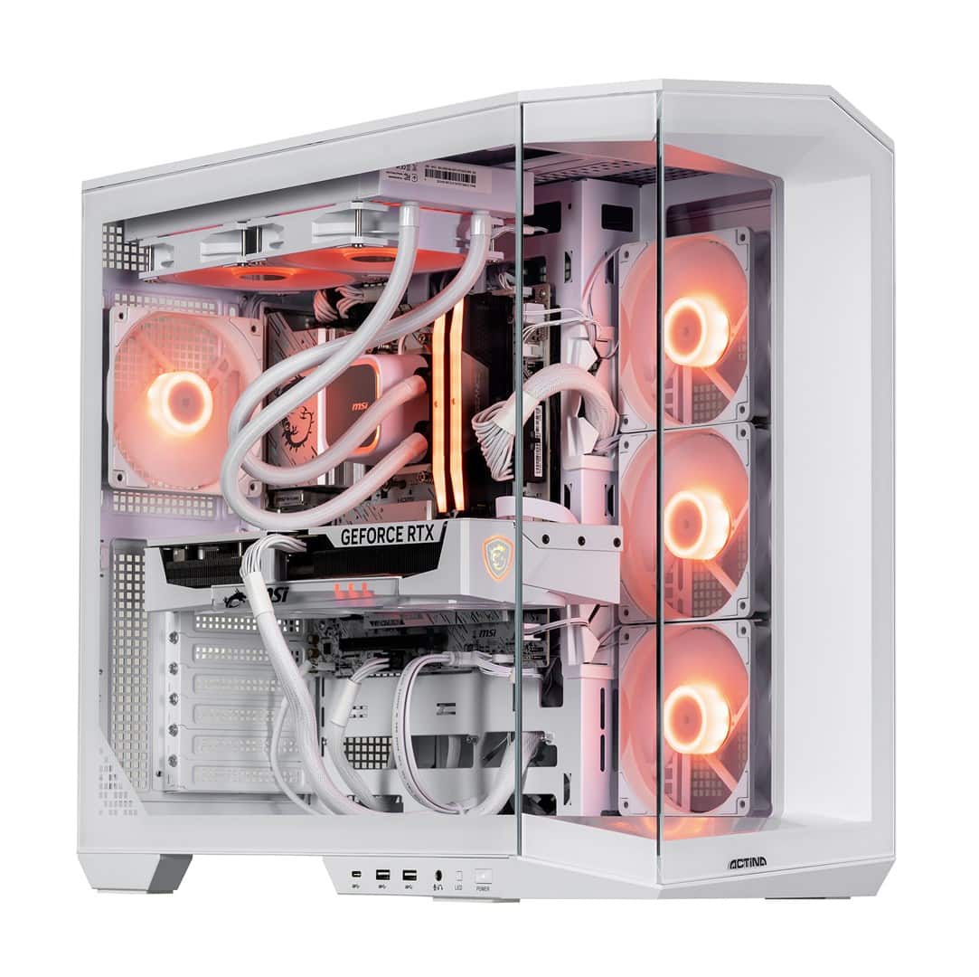 Actina PBM 7800X3D/32GB/1TB/RTX5070/850W/W11H - Komputer Gaming — zdjęcie 1 z 8
