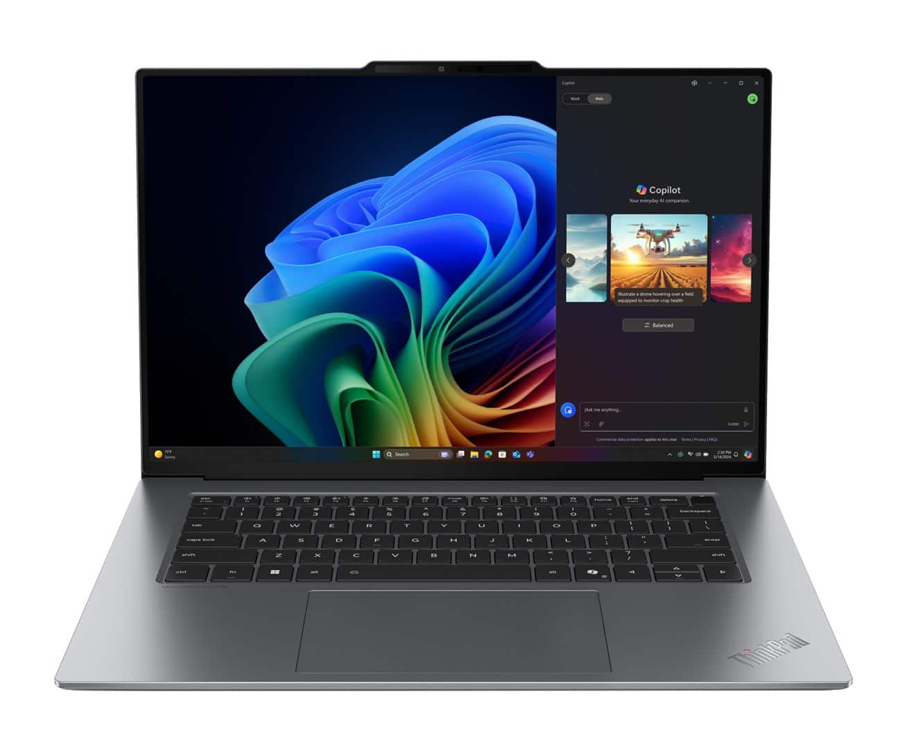 Lenovo ThinkPad X9 G1 Ultra 7 258V 15.3" 2.8K OLED Touch 500nits 120Hz 32GB LPDDR5x SSD1TB Arc Graphics 140V W11Pro Grey 3Y Onsite — zdjęcie 1 z 8