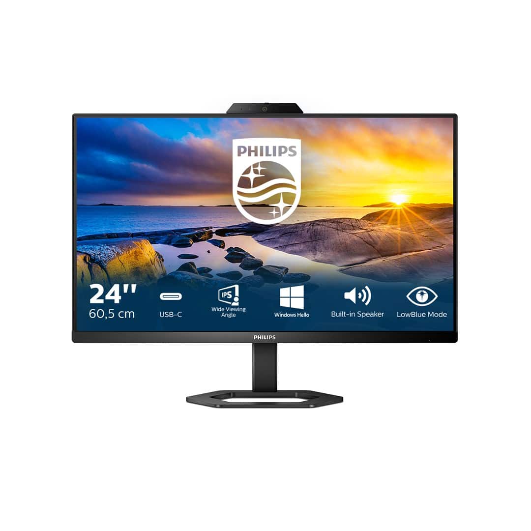 MONITOR PHILIPS LED 23,8" 24E1N5300HE/00 — zdjęcie 1 z 8
