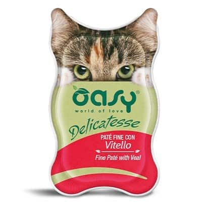 Oasy Delicatese Veal 85gr - Karma Mokra