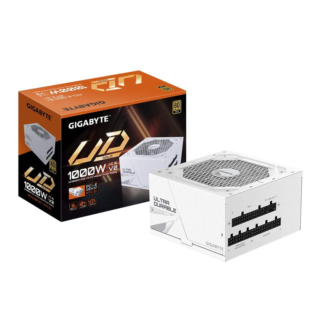 Zasilacz Gigabyte UD1000GM 1000W PG5 ICE — zdjęcie 1 z 7