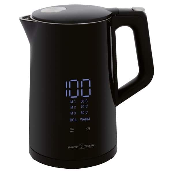 Czajnik elektryczny dotykowy PROFICOOK PC-WKS 1243, 1,7 l, 4 ustawienia temperatury — zdjęcie 1 z 8