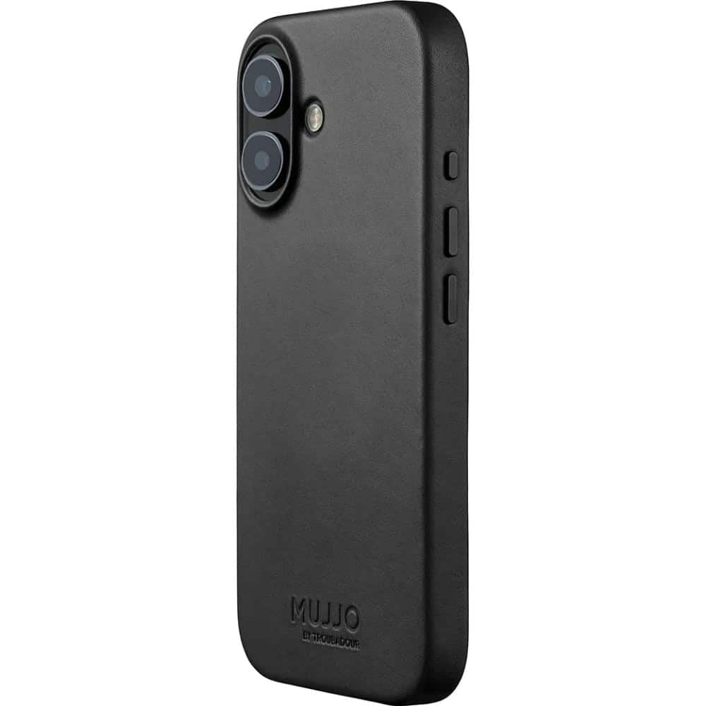 Etui skórzane do iPhone 17 black Mujjo — zdjęcie 1 z 8