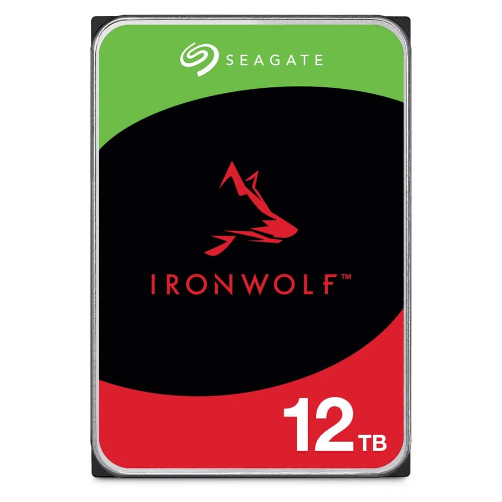 Dysk HDD Seagate IronWolf ST12000VN0008 (12 TB ; 3.5"; SATA; 256 MB; 7200 obr/min) — zdjęcie 1 z 3