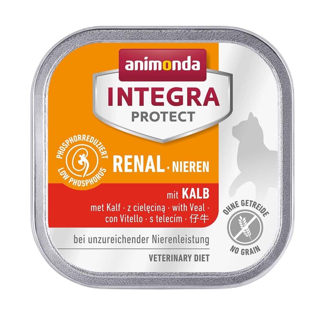 ANIMONDA Integra Protect Nieren cielęcina - mokra karma dla kota -  100g