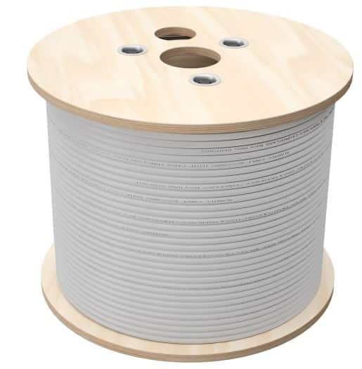 Q-LANTEC Kabel U/UTP kat.6, 1Gb/s, 500m, szary