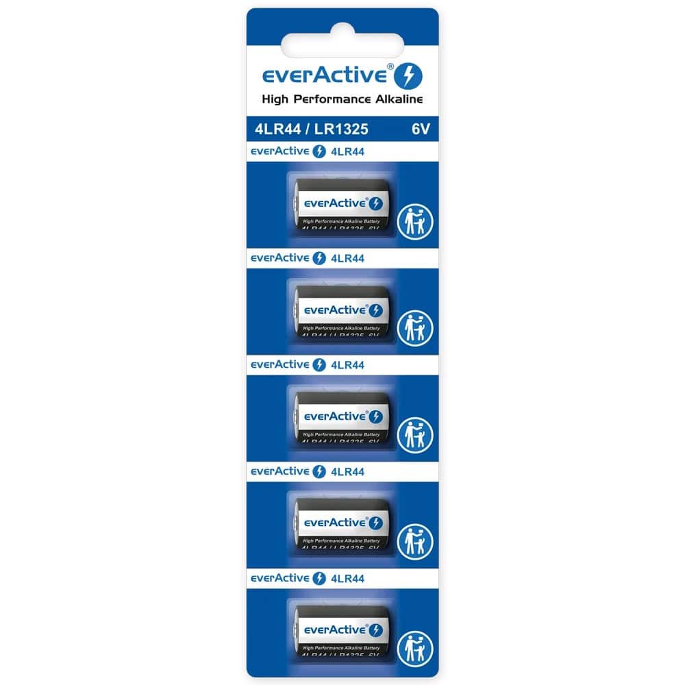 EVERACTIVE BATERIE 4LR44BL5 5 Sztuk — zdjęcie 1 z 2