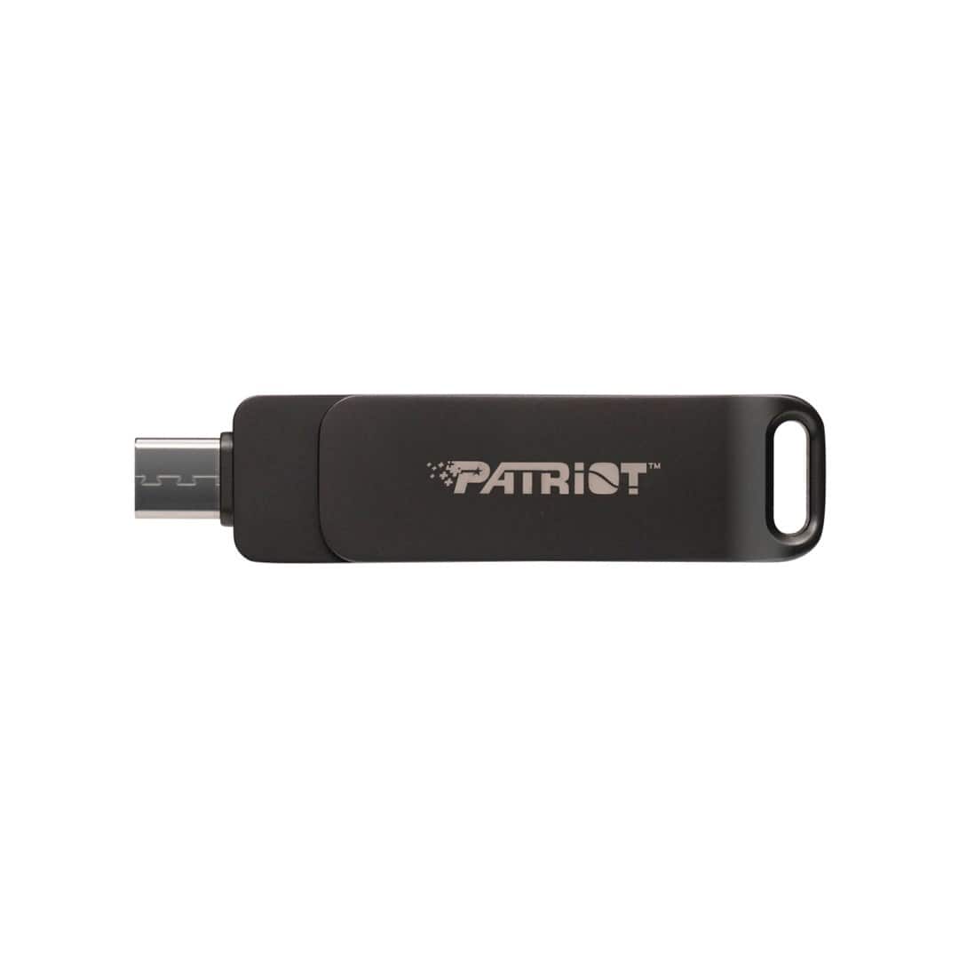 Patriot Rage R550 64GB Dual USB A+C, Alu, 100MBs — zdjęcie 1 z 4