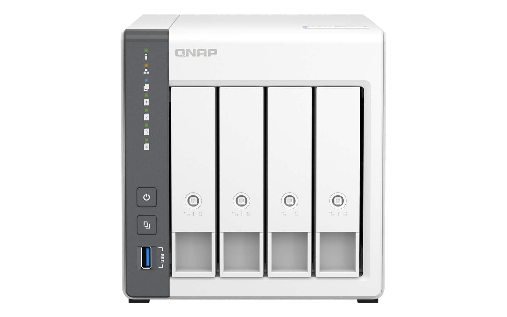 Qnap TS-433-4G, 4 x 2.5/3.5" SATA, ARM 2.0GHz Quad Core — zdjęcie 1 z 6