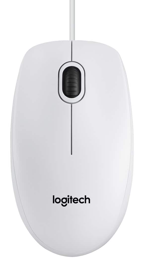 Mysz Logitech B100 Biała 800 DPI — zdjęcie 1 z 2