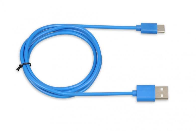 Kabel IBOX IKUMTCB (USB 2.0 typu A - USB typu C ; 1m; kolor niebieski) — zdjęcie 1 z 3