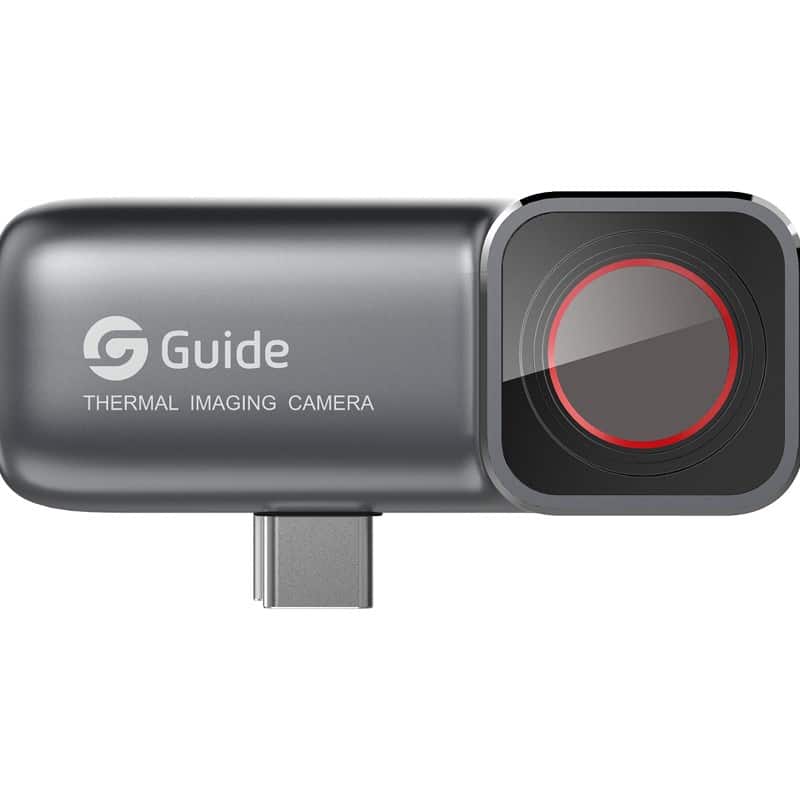 GUIDE SENSMART KAMERA TERMOWIZYJNA MOBIR 2T A USB-C, 256X192PX DOKŁ. POMIARU TEMPERATURY CIAŁA ±0,5°C DO 150°C FOV 56° M2TA — zdjęcie 1 z 6