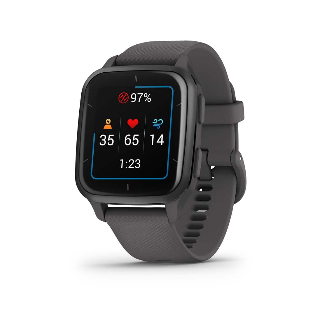Zegarek Garmin Venu Sq 2, 40mm AMOLED Shadow Grey — zdjęcie 1 z 3