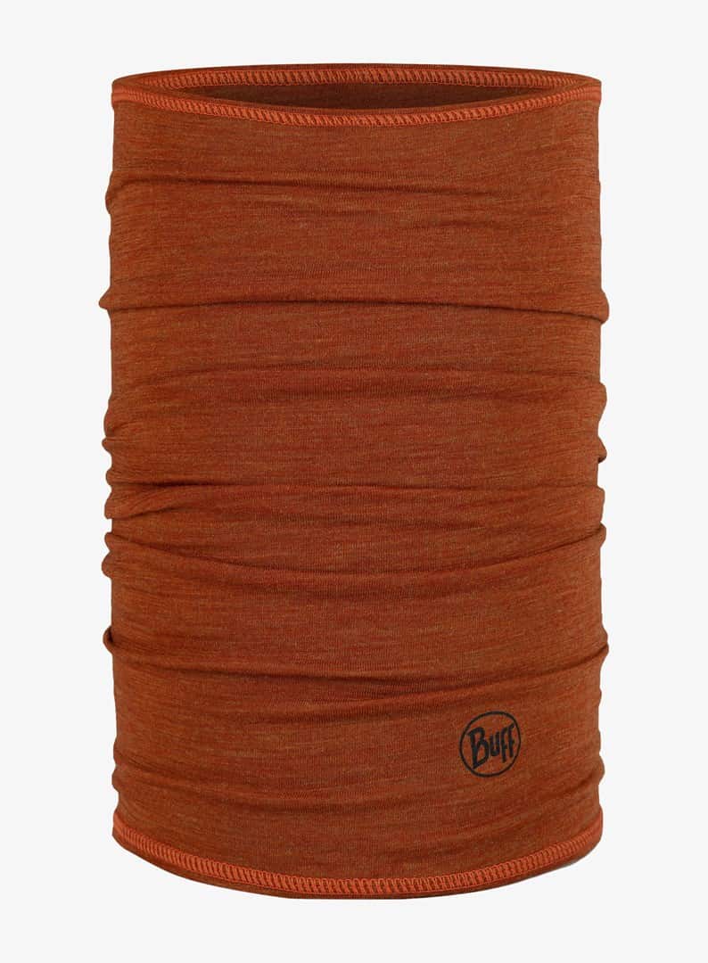 Chusta wielofunkcyjna Buff Merino Lightweight, solid cinnamon — zdjęcie 1 z 3