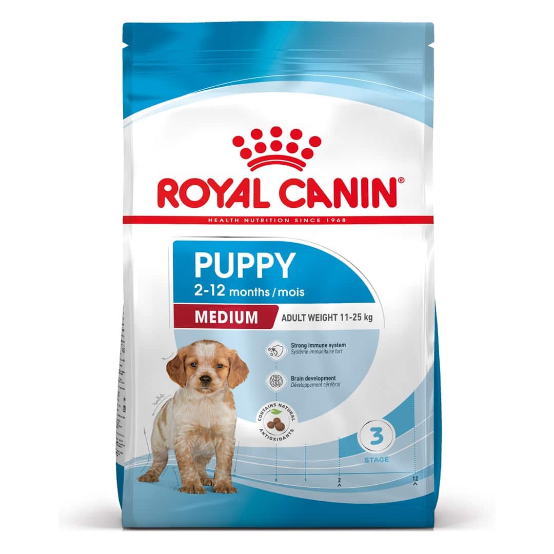 ROYAL CANIN SHN Medium Puppy - sucha karma dla szczeniąt - 4kg — zdjęcie 1 z 8