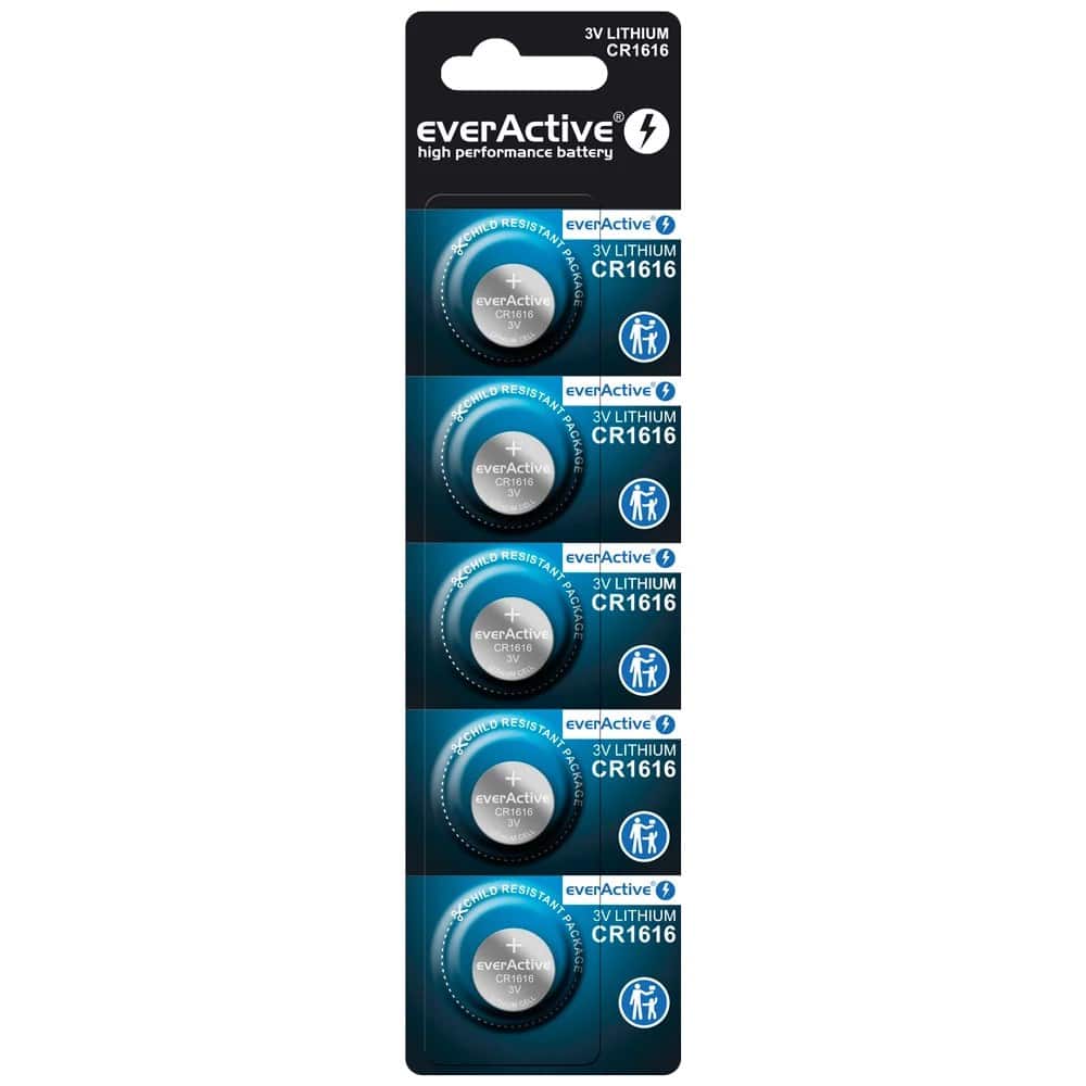 EVERACTIVE BATERIA LITOWA CR1616 5 SZT. — zdjęcie 1 z 2