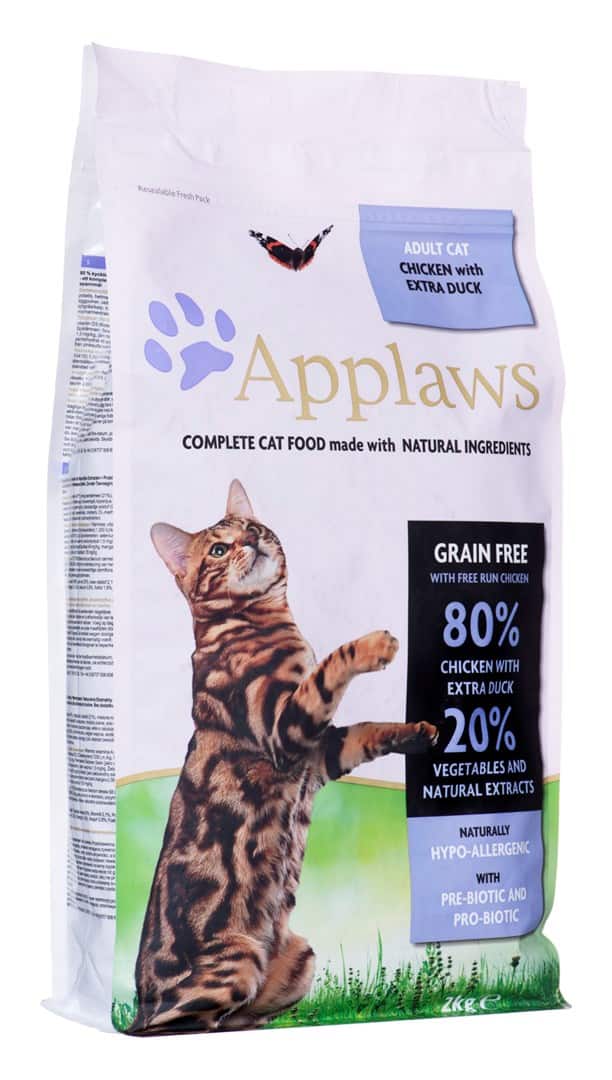 APPLAWS CAT Kurczak i Kaczka - karma dla kota z wysoką zawartością mięsa - 2kg (WYPRZEDAŻ) — zdjęcie 1 z 3