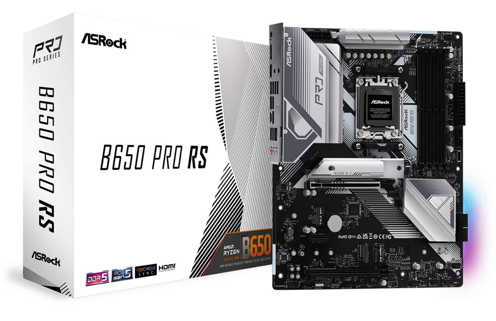 Płyta główna Asrock B650 PRO RS — zdjęcie 1 z 7