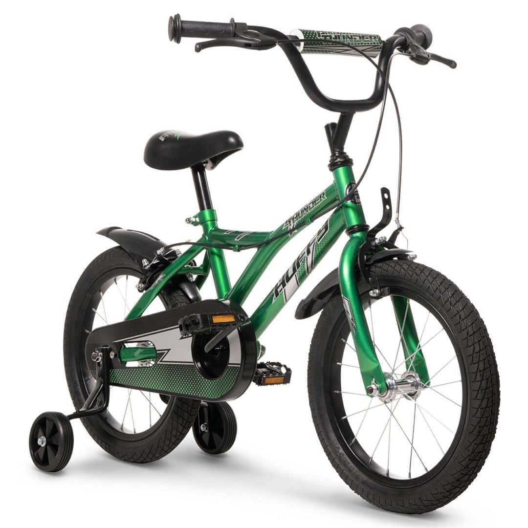 Rower dziecięcy Huffy Pro Thunder 16", zielony — zdjęcie 1 z 6