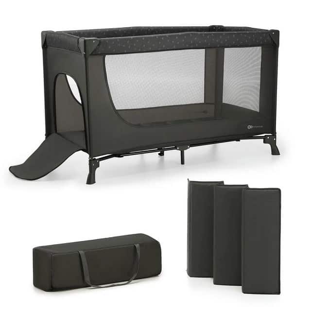 Kinderkraft Łóżeczko turystyczne JOY LIGHT GREY — zdjęcie 1 z 8