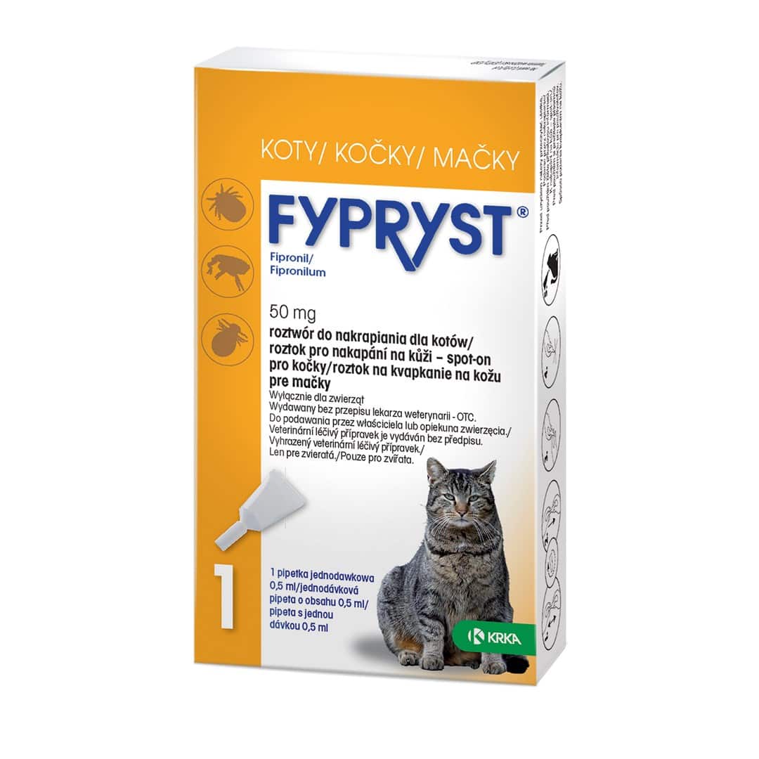 FYPRYST 50 MG KOT 1 PIPETA - Suplement Lecznicy