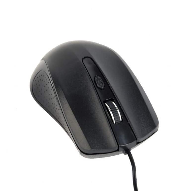 Mysz GEMBIRD MUS-4B-01 Czarna 1200 DPI — zdjęcie 1 z 2