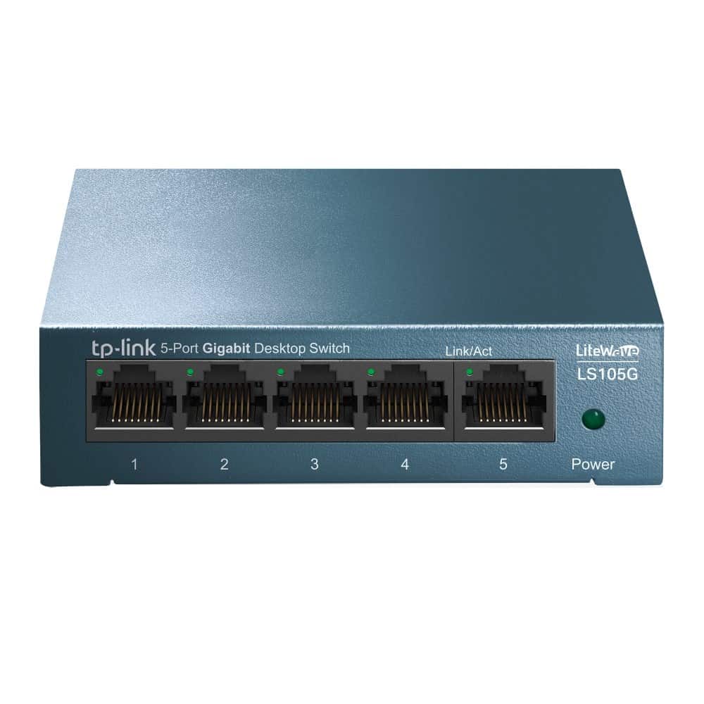 Switch TP-LINK TL-LS105G (5x 10/100/1000Mbps) — zdjęcie 1 z 2