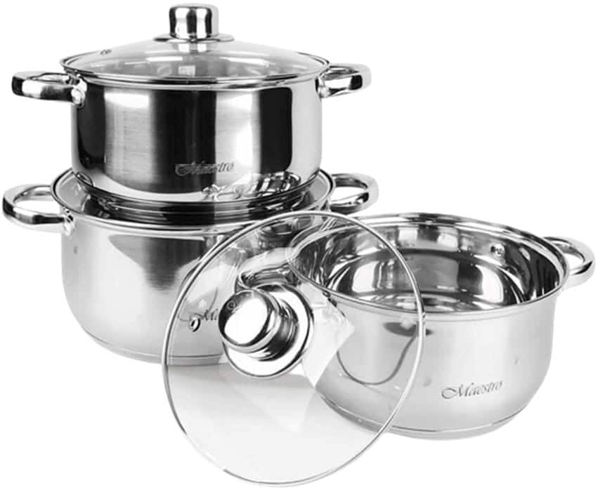 Zestaw garnków 6 elementów MR-2020-6M MAESTRO