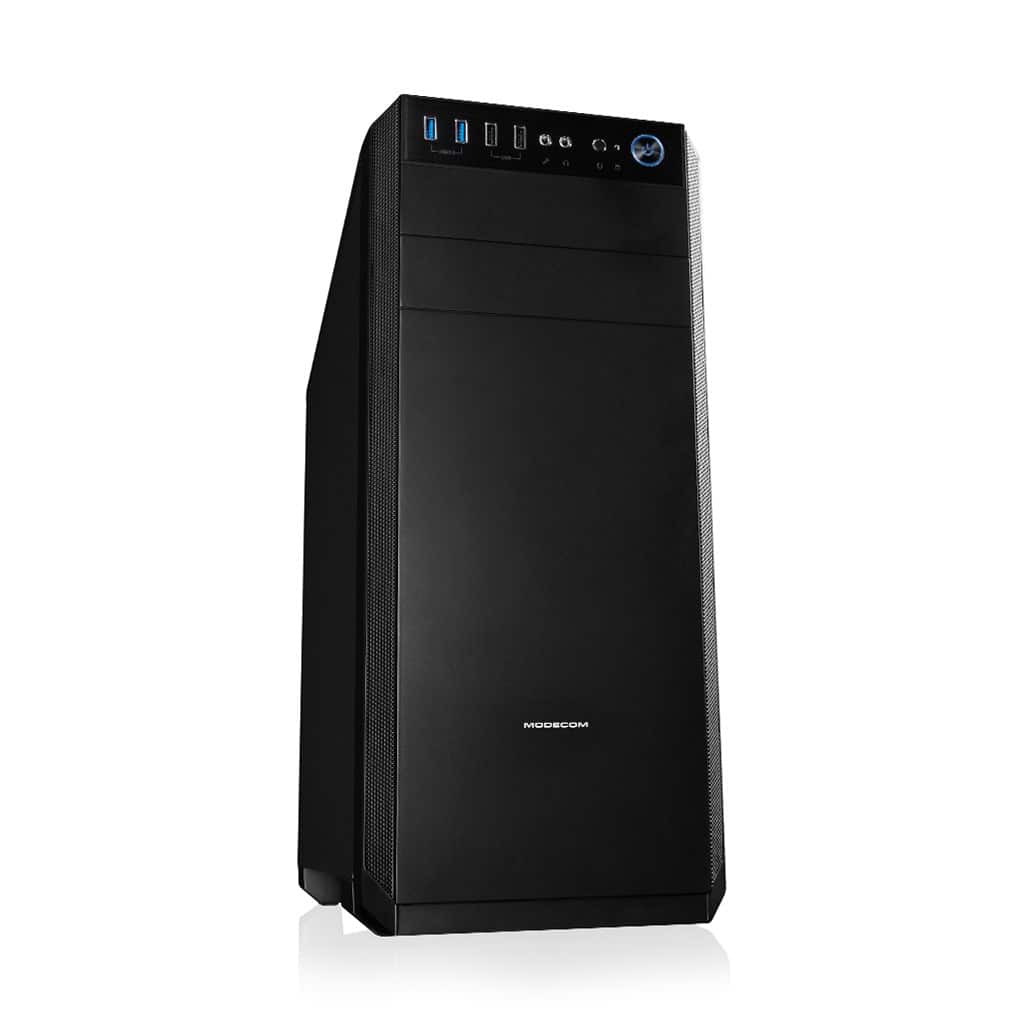 Obudowa MODECOM Oberon Silent ATX, ITX, Micro ATX, czarna — zdjęcie 1 z 8