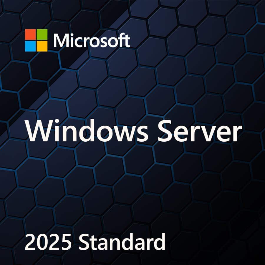Microsoft Windows Svr Std 2025 64Bit PL DVD