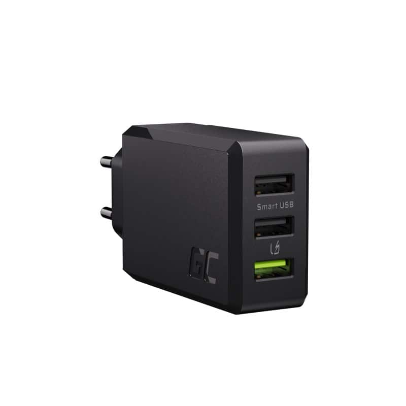 GREEN CELL ŁADOWARKA SIECIOWA CHARGE SOURCE 3 3XUSB 30W QC 3.0 — zdjęcie 1 z 3