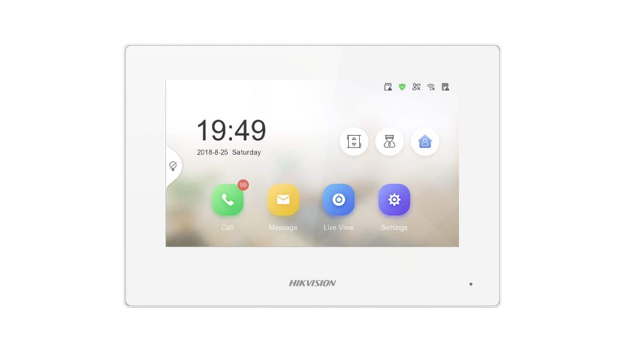 Monitor wideodomofonu HIKVISION DS-KH6320-WTE1-W