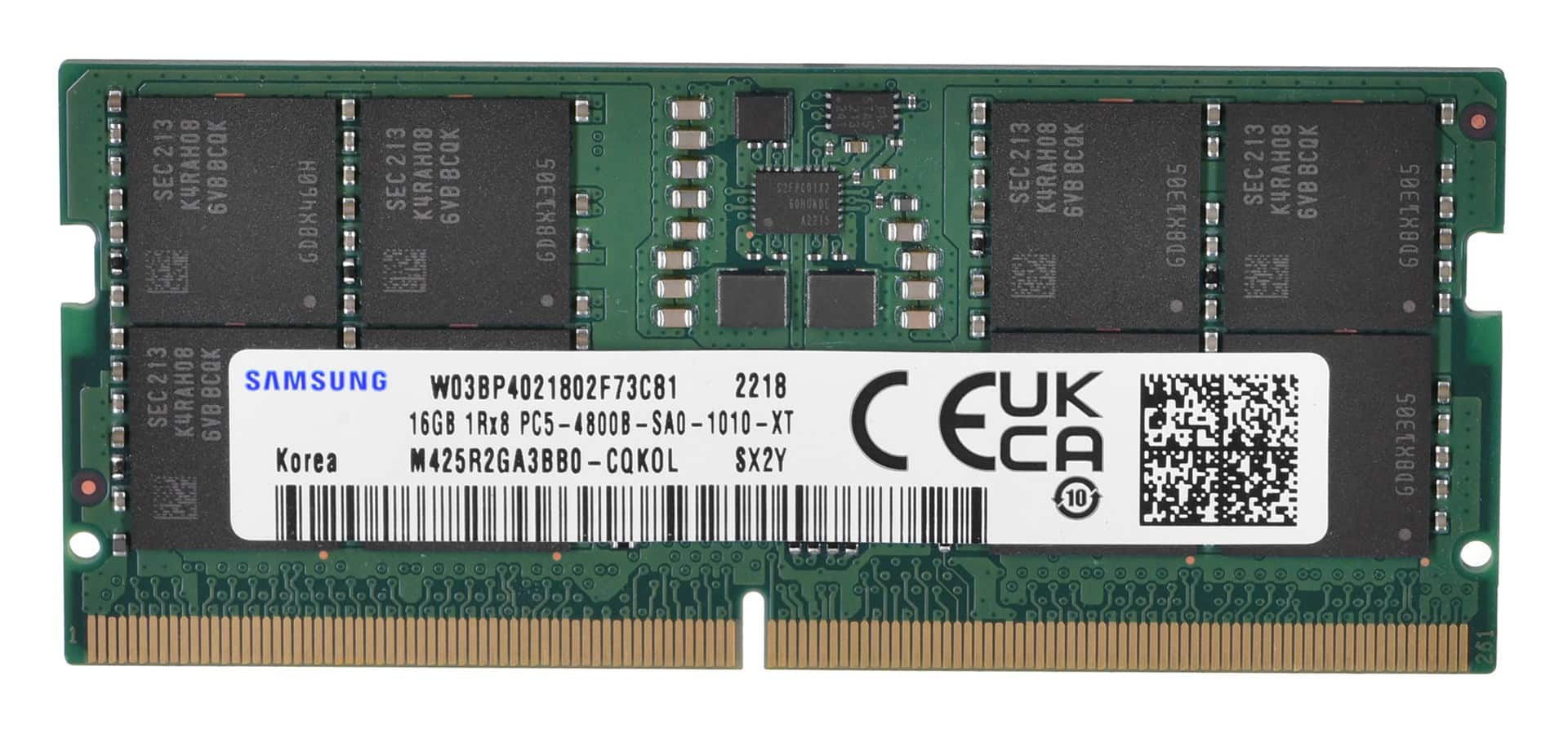 Samsung SO-DIMM 16GB DDR5 4800MHz M425R2GA3BB0 — zdjęcie 1 z 2