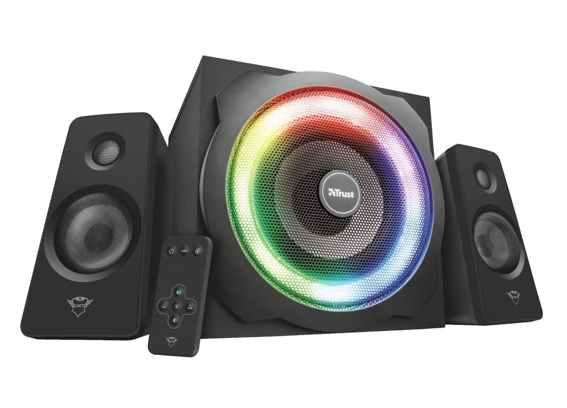 Zestaw głośników TRUST GXT 629 Tytan 2.1 RGB Black — zdjęcie 1 z 8