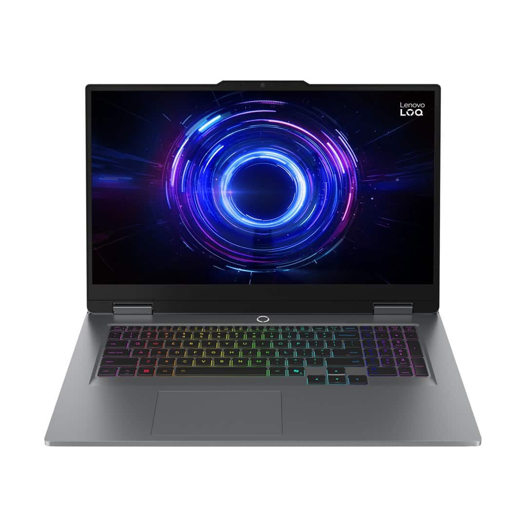 Lenovo LOQ 17IRX10 i5-13450HX 17.3" FHD IPS 300nits AG 165Hz 16GB DDR5 4800 SSD512 GeForce RTX 5050 8GB 60Wh Win11 Luna Grey — zdjęcie 1 z 8