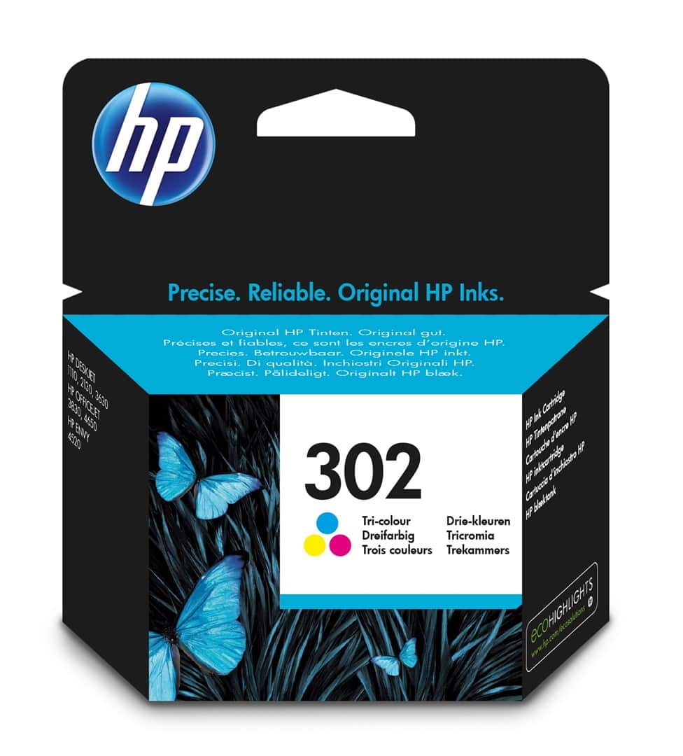 Tusz HP kolor HP 302, 165 str., 4 ml — zdjęcie 1 z 2