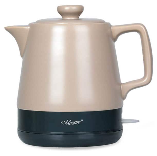 Czajnik elektryczny ceramiczny MAESTRO MR-071-BEIGE 1 l beżowy — zdjęcie 1 z 3
