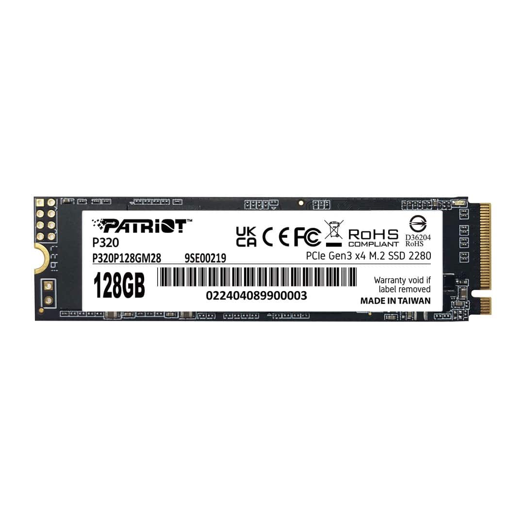 Patriot Viper P320 M.2 NVMe 128GB 1.6GB/s — zdjęcie 1 z 4