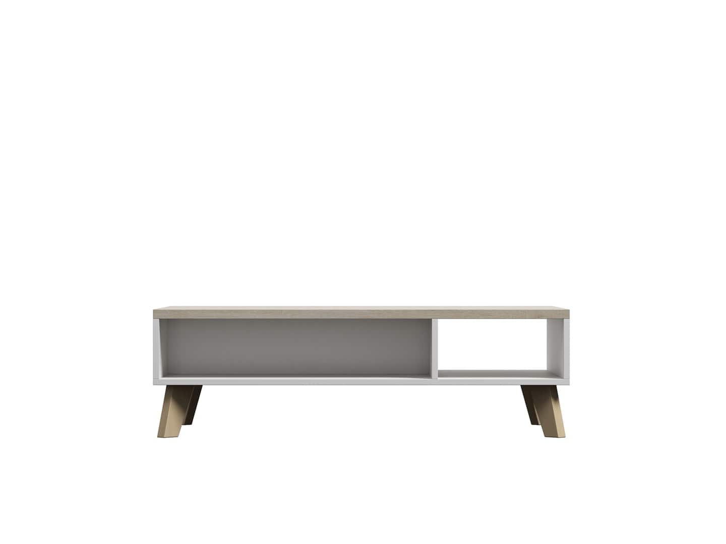 Ława LOTTA 110 biały+ dąb sonoma — zdjęcie 1 z 6